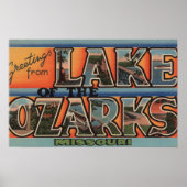 Missouri - Meer van de Ozarks 3 Poster (Voorkant)