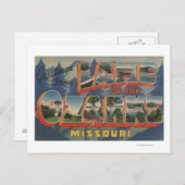Missouri - Meer van de Ozarks Briefkaart (Voorkant / Achterkant)