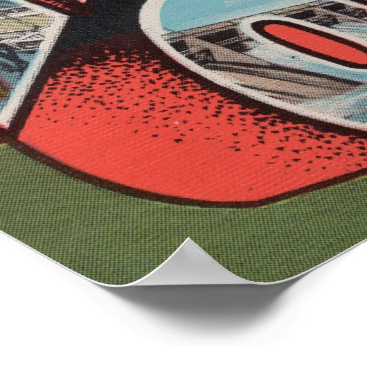 Missouri - Meer van de Ozarks Poster (Hoek)