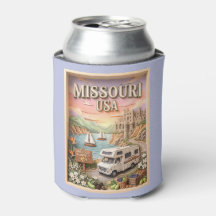 Missouri-meer Wegreis Ozarks Kasteel Gestructureer