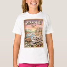 Missouri-meer Wegreis Ozarks Kasteel Gestructureer