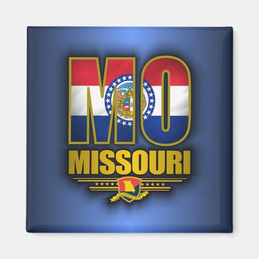 Missouri (MO) Magneet (Voorkant)