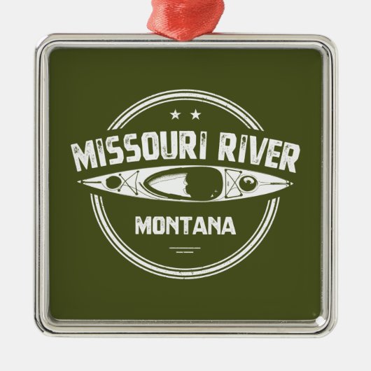 Missouri, Montana Metalen Ornament (Voorkant)