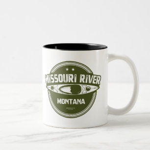Missouri, Montana Tweekleurige Koffiemok