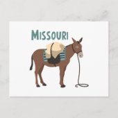 Missouri Mule Briefkaart (Voorkant)