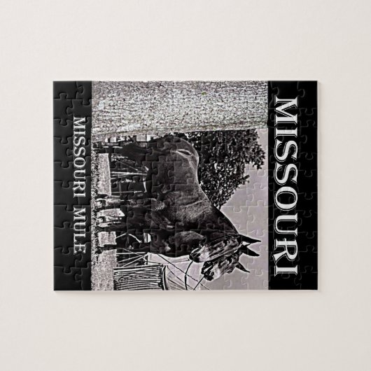 Missouri Mule Legpuzzel (Horizontaal)