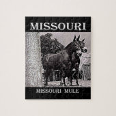 Missouri Mule Legpuzzel (Verticaal)