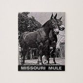 Missouri Mule Legpuzzel (Verticaal)
