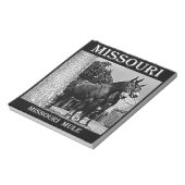 Missouri Mule Notitieblok (Linkerzijde)