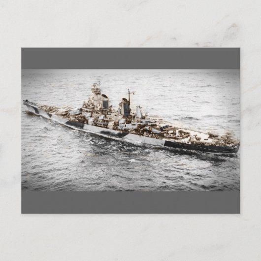 Missouri op Zee Briefkaart (Voorkant)