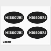 Missouri Ovale Sticker (Vel)