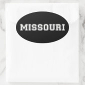Missouri Ovale Sticker (Tas)