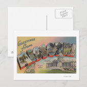 Missouri (Overheidskapitaal/Bloem) Briefkaart (Voorkant / Achterkant)