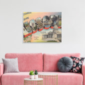 Missouri (Overheidskapitaal/Bloem) Canvas Afdruk (Insitu (Woonkamer))