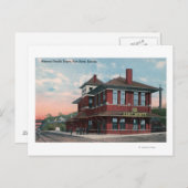 Missouri Pacific Railroad Depot Briefkaart (Voorkant / Achterkant)