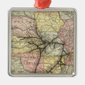Missouri Pacific Railway Metalen Ornament (Voorkant)