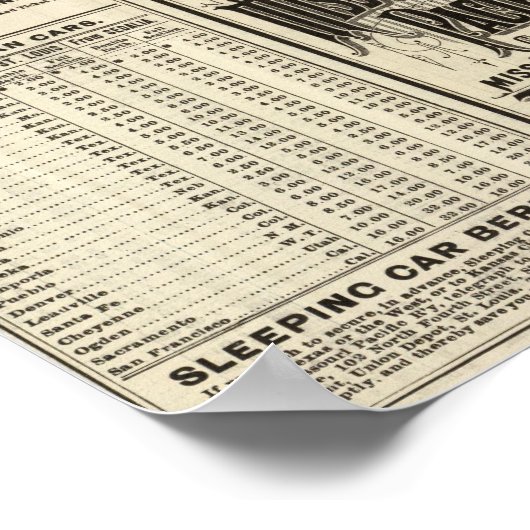 Missouri Pacific Railway Poster (Hoek)