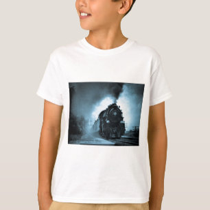 Missouri Pacific Steam Passenger Cyan T-shirt