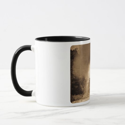 Missouri Pacific Steam Passenger Sepia Mok (Links)