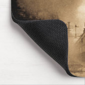 Missouri Pacific Steam Passenger Sepia Muismat (Hoek)