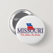 Missouri Patriotic Buttonnen Ronde Button 5,7 Cm (Voorkant /achterkant)