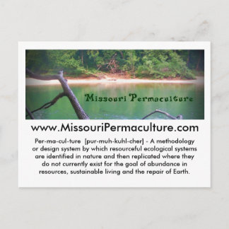 Missouri Permaculture Briefkaart