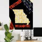 MISSOURI POSTER (Thuiskantoor)