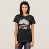 Missouri Pride LGBTQ Cute Rainbow Minimalist Pride T-shirt (Voorkant volledig)