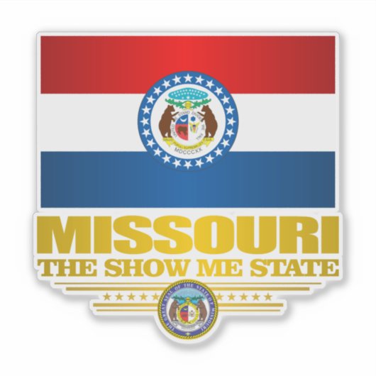 Missouri Pride Sticker (Voorkant)