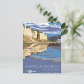 Missouri River Breaks Nationaal Monument Montana Briefkaart (Staand voorkant)