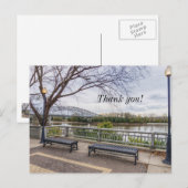 Missouri River Uitzicht Dank u Briefkaart (Voorkant / Achterkant)