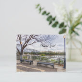 Missouri River Uitzicht Dank u Briefkaart (Staand voorkant)