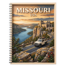 Missouri Road Trip Lake Ozarks Kasteel SUV Vintage