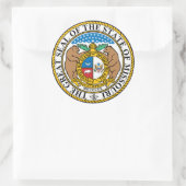 Missouri Ronde Sticker (Tas)