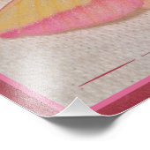 Missouri Rosy Maple Moth Deluxe. Foto Afdruk (Hoek)