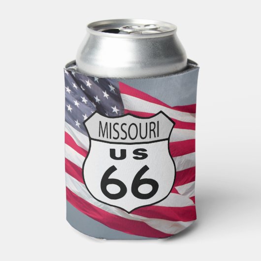 Missouri Route 66 Blikjeskoeler (Blikje Voorkant)
