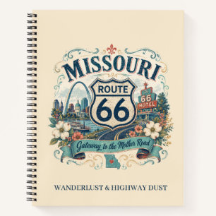 Missouri Route 66 Reisverslagen Reisnotities Notitieboek