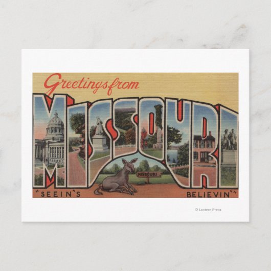Missouri (Seein's Believin) - Grote brief Briefkaart (Voorkant)