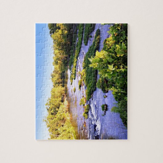 Missouri Shoal Creek Foto Puzzle Legpuzzel (Verticaal)