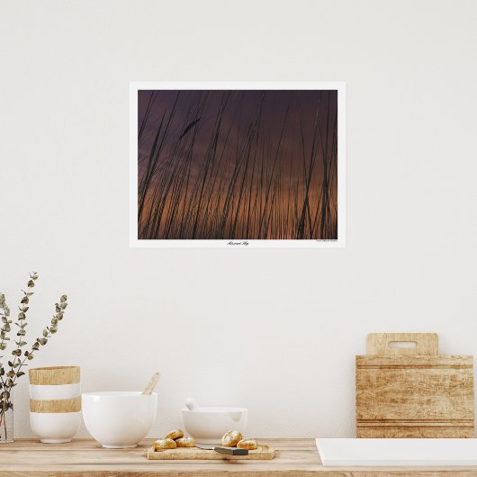 Missouri Sky Poster (Keuken)