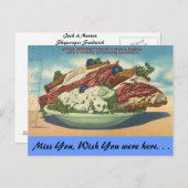 Missouri, Skyscraper Sandwich Briefkaart (Voorkant / Achterkant)