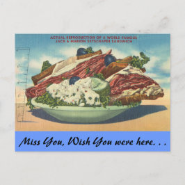 Missouri, Skyscraper Sandwich Briefkaart
