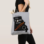 Missouri Solar Eclipse Canvas tas (Dichtbij)