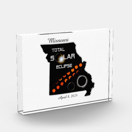 Missouri Solar Eclipse fotoblok (Links)