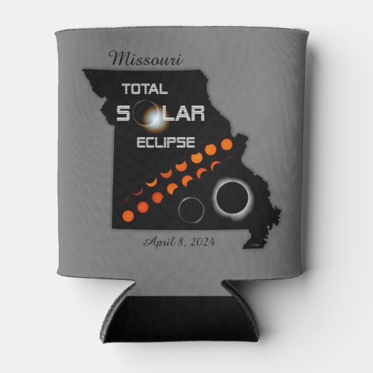 Missouri Solar Eclipse Koelbox Blikjeskoeler (Voorkant)