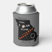 Missouri Solar Eclipse Koelbox Blikjeskoeler (Blikje Achterkant)