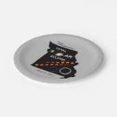 Missouri Solar Eclipse Papier Borden Papieren Bordje (Gekanteld)