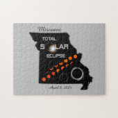 Missouri Solar Eclipse puzzel Legpuzzel (Horizontaal)