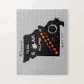 Missouri Solar Eclipse puzzel Legpuzzel (Verticaal)