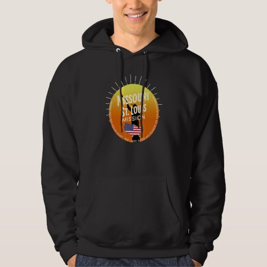 Missouri St Louis LDS Mission Missionary Hoodie (Voorkant)